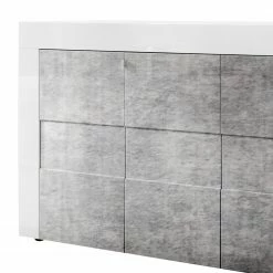LC Spa Sideboard Easy III - Hochglanz Weiß / Beton Dekor 12 LC Spa Sideboard Easy III - Hochglanz Weiß / Beton Dekor -WOHNZIMMERMÖBEL Verkäufe 1000178268 201029 08542600595 DETAILS P000000001000178268