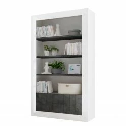 LC Spa Regal Urbino - Dunkelgrau / Weiß