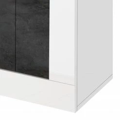 LC Spa Sideboard Urbino I - Dunkelgrau / Weiß -WOHNZIMMERMÖBEL Verkäufe 1000178458 201029 09073100785 DETAILS P000000001000178458