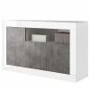 LC Spa Sideboard Urbino II - Beton Dekor / Weiß