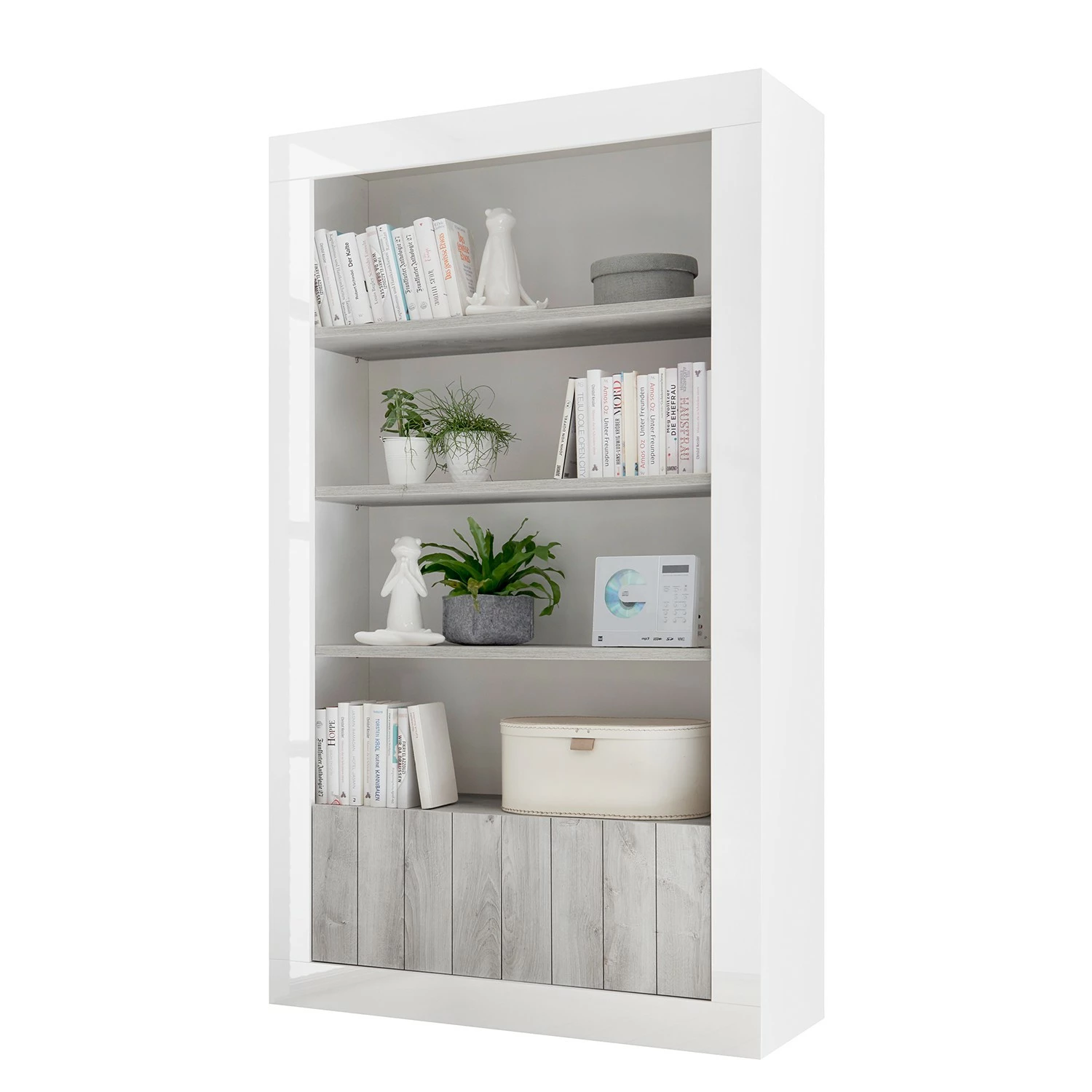 LC Spa Regal Urbino - Hellgrau / Weiß 1 LC Spa Regal Urbino - Hellgrau / Weiß