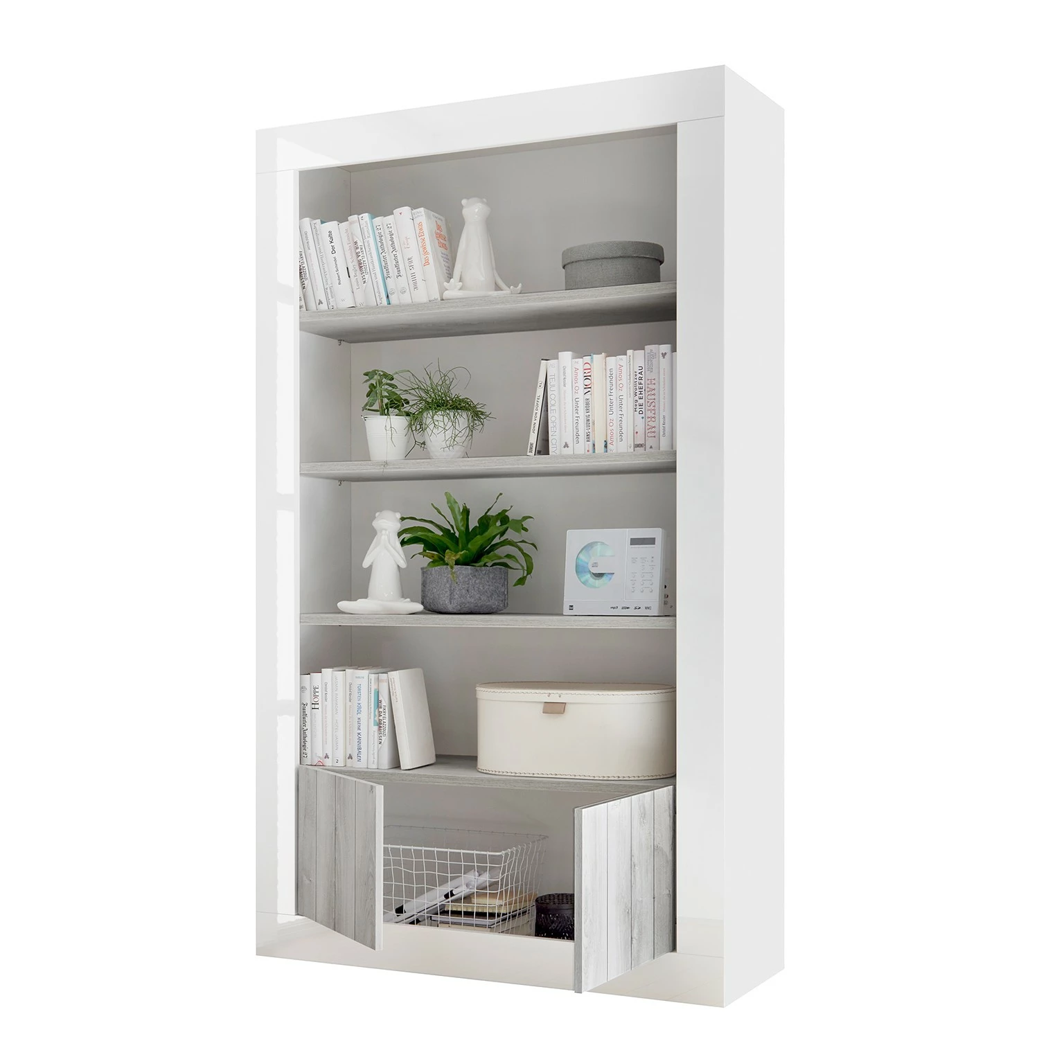 LC Spa Regal Urbino - Hellgrau / Weiß 6 LC Spa Regal Urbino - Hellgrau / Weiß – Bild 6