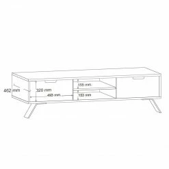 LC Spa TV-Element Palma - Pero Dekor -WOHNZIMMERMÖBEL Verkäufe 1000178590 190703 13284600003 SKETCH GALLERYIMAGES P000000001000178590 sketch