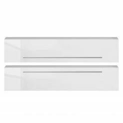 LC Spa Wohnwand Infinity X (12-teilig) - Weiß / Nussbaum hell Dekor -WOHNZIMMERMÖBEL Verkäufe 1000178643 190807 06303200143 DETAILS P000000001000178643