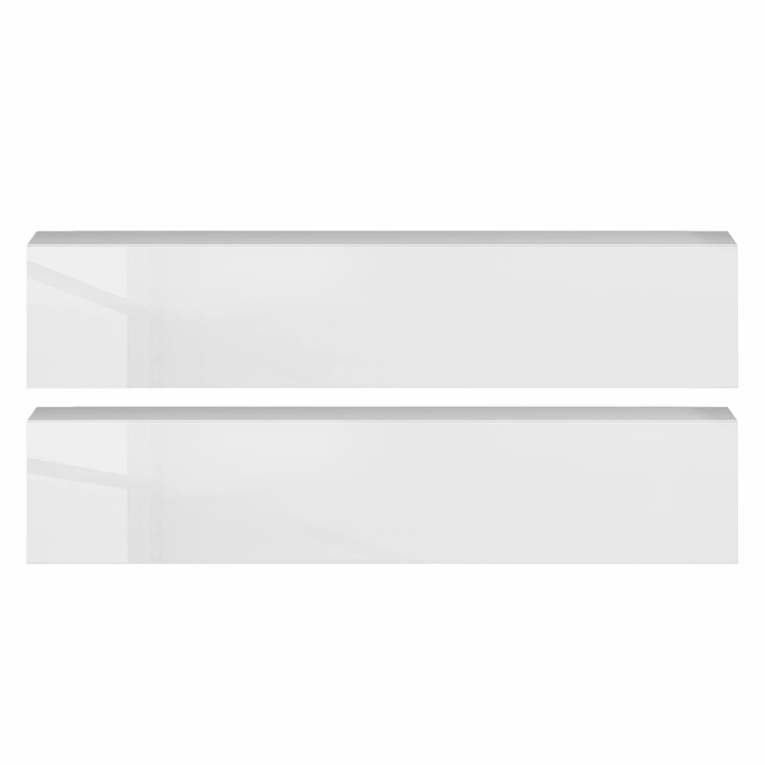 LC Spa Wohnwand Infinity III (7-teilig) - Weiß / Nussbaum hell Dekor 3 LC Spa Wohnwand Infinity III (7-teilig) - Weiß / Nussbaum hell Dekor – Bild 3