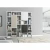Loftscape Bücherregal Emporior III - Hochglanz Weiß