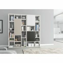 Loftscape Bücherregal Emporior III - Cremeweiß