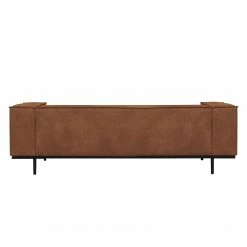 Ars manufacti Sofa Kups I (3-Sitzer) - Samt - Mischgewebe Esha: Cognac -WOHNZIMMERMÖBEL Verkäufe 1000179100 190911 09322900075 DETAILS P000000001000179100