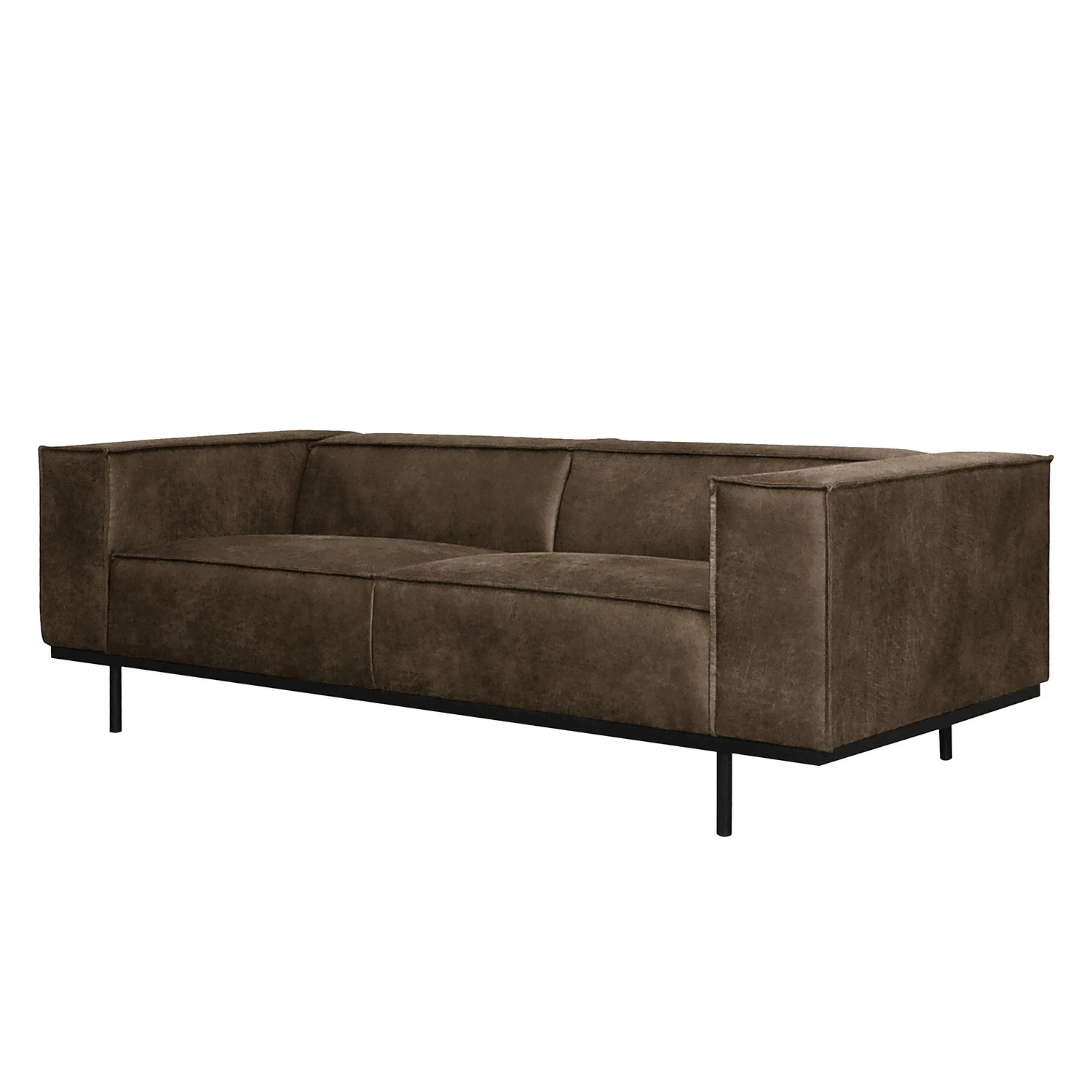 Ars manufacti Sofa Kups I (2,5-Sitzer) - Samt - Mischgewebe Esha: Nougat 1 Ars manufacti Sofa Kups I (2,5-Sitzer) - Samt - Mischgewebe Esha: Nougat