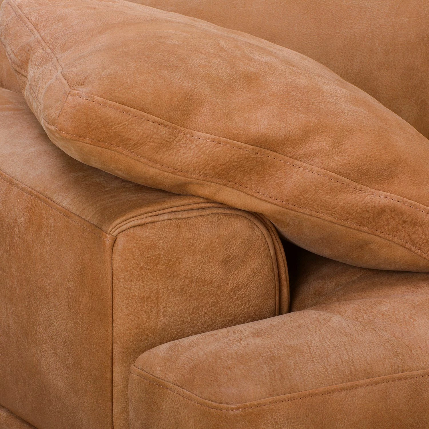 Ars manufacti Sofa Hendra I (2-Sitzer) - Echtleder - Cognac 7 Ars manufacti Sofa Hendra I (2-Sitzer) - Echtleder - Cognac – Bild 7