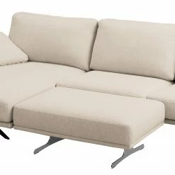 Fredriks Polsterhocker Hendra II - Webstoff - Webstoff Delea: Beige -WOHNZIMMERMÖBEL Verkäufe 1000179279 190813 17582100555 DETAILS P000000001000179279