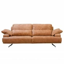 Ars manufacti Sofa Lurrip I (3-Sitzer) - Echtleder - Cognac -WOHNZIMMERMÖBEL Verkäufe 1000179295 190813 17582900672 DETAILS P000000001000179295