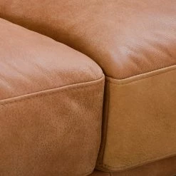 Ars manufacti Sofa Lurrip I (3-Sitzer) - Echtleder - Cognac -WOHNZIMMERMÖBEL Verkäufe 1000179295 190813 17582900678 DETAILS P000000001000179295