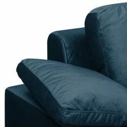 Fredriks Sofa Lurrip II (2-Sitzer) - Webstoff - Samt Onoli: Marineblau -WOHNZIMMERMÖBEL Verkäufe 1000179311 190813 17583800829 DETAILS P000000001000179311