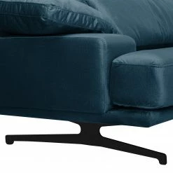 Fredriks Sofa Lurrip II (3-Sitzer) - Webstoff - Samt Onoli: Marineblau -WOHNZIMMERMÖBEL Verkäufe 1000179314 190813 17584100865 DETAILS P000000001000179314