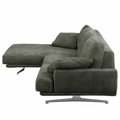 Ars manufacti Ecksofa Hendra I - Echtleder - Anthrazit - Longchair davorstehend links -WOHNZIMMERMÖBEL Verkäufe 1000179346 190813 17590001131 DETAILS P000000001000179346