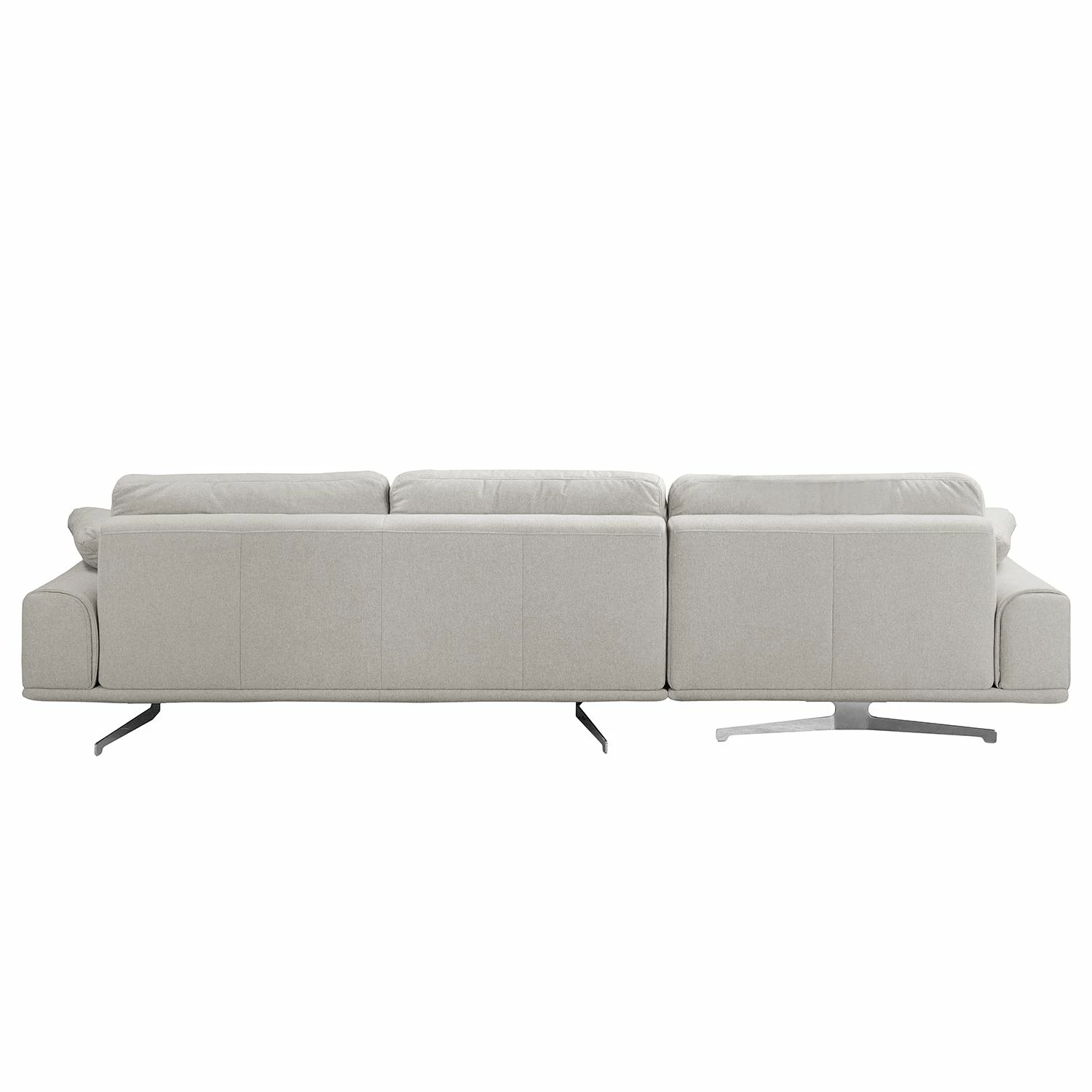Fredriks Ecksofa Hendra II - Webstoff - Webstoff Delea: Hellgrau - Longchair davorstehend links 6 Fredriks Ecksofa Hendra II - Webstoff - Webstoff Delea: Hellgrau - Longchair davorstehend links – Bild 6