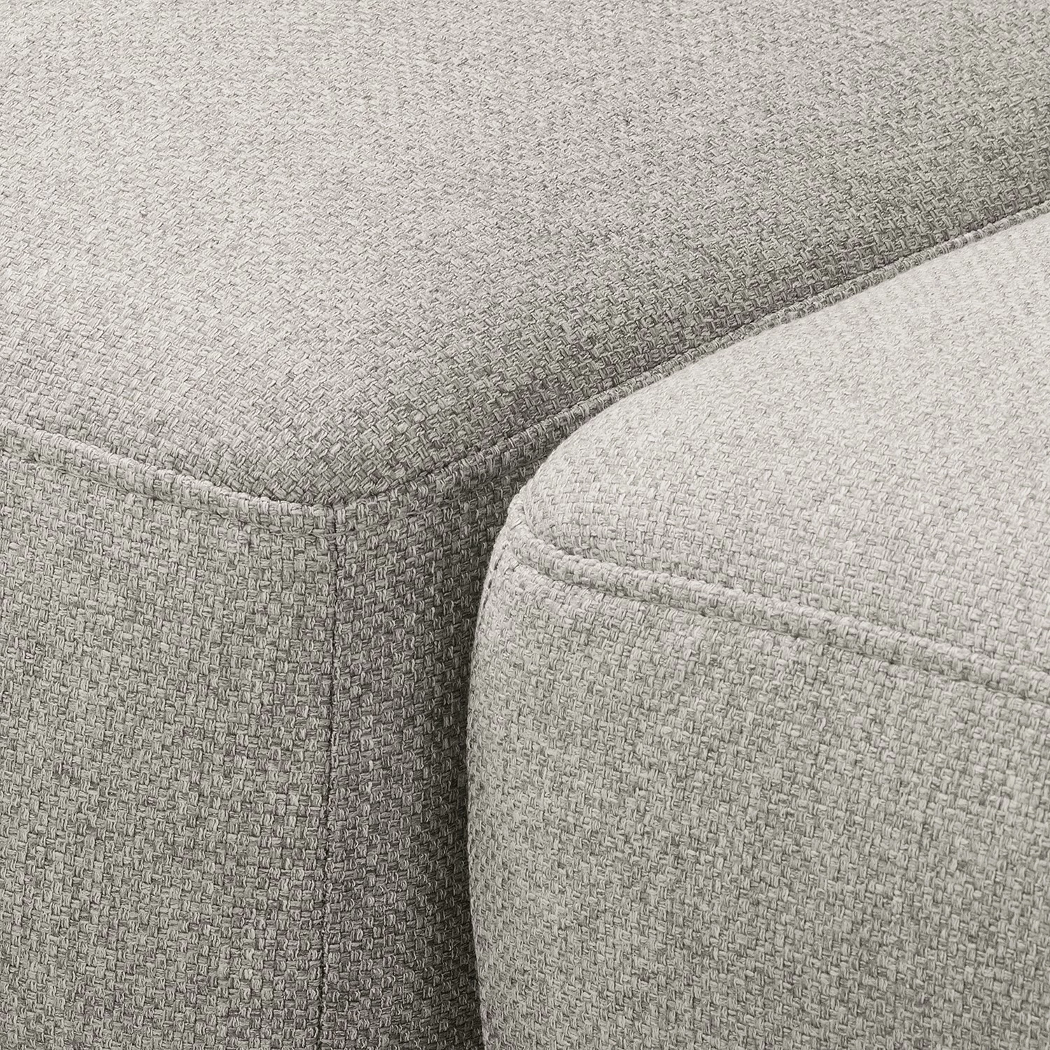 Fredriks Ecksofa Lurrip II - Webstoff - Webstoff Delea: Grau - Longchair davorstehend links 10 Fredriks Ecksofa Lurrip II - Webstoff - Webstoff Delea: Grau - Longchair davorstehend links – Bild 10