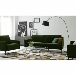 Studio Copenhagen Sofa Pouch (3-Sitzer) - Samt - Dunkelgrün -WOHNZIMMERMÖBEL Verkäufe 1000179414 200320 15312200001 MOOD DETAILS P000000001000179414 mood