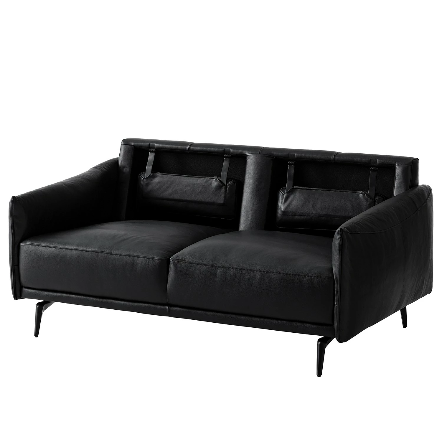 Studio Copenhagen Sofa Harlev (2-Sitzer) - Echtleder - Schwarz 5 Studio Copenhagen Sofa Harlev (2-Sitzer) - Echtleder - Schwarz – Bild 5