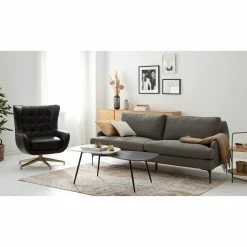 Studio Copenhagen Sofa Peritz (3-Sitzer) - Webstoff - Grau / Beige -WOHNZIMMERMÖBEL Verkäufe 1000179418 200324 14461400001 MOOD DETAILS P000000001000179418 mood