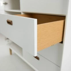 Tenzo Highboard Svea - Weiß / Eiche Dekor 15 Tenzo Highboard Svea - Weiß / Eiche Dekor -WOHNZIMMERMÖBEL Verkäufe 1000179428 190724 06293500226 DETAILS P000000001000179428