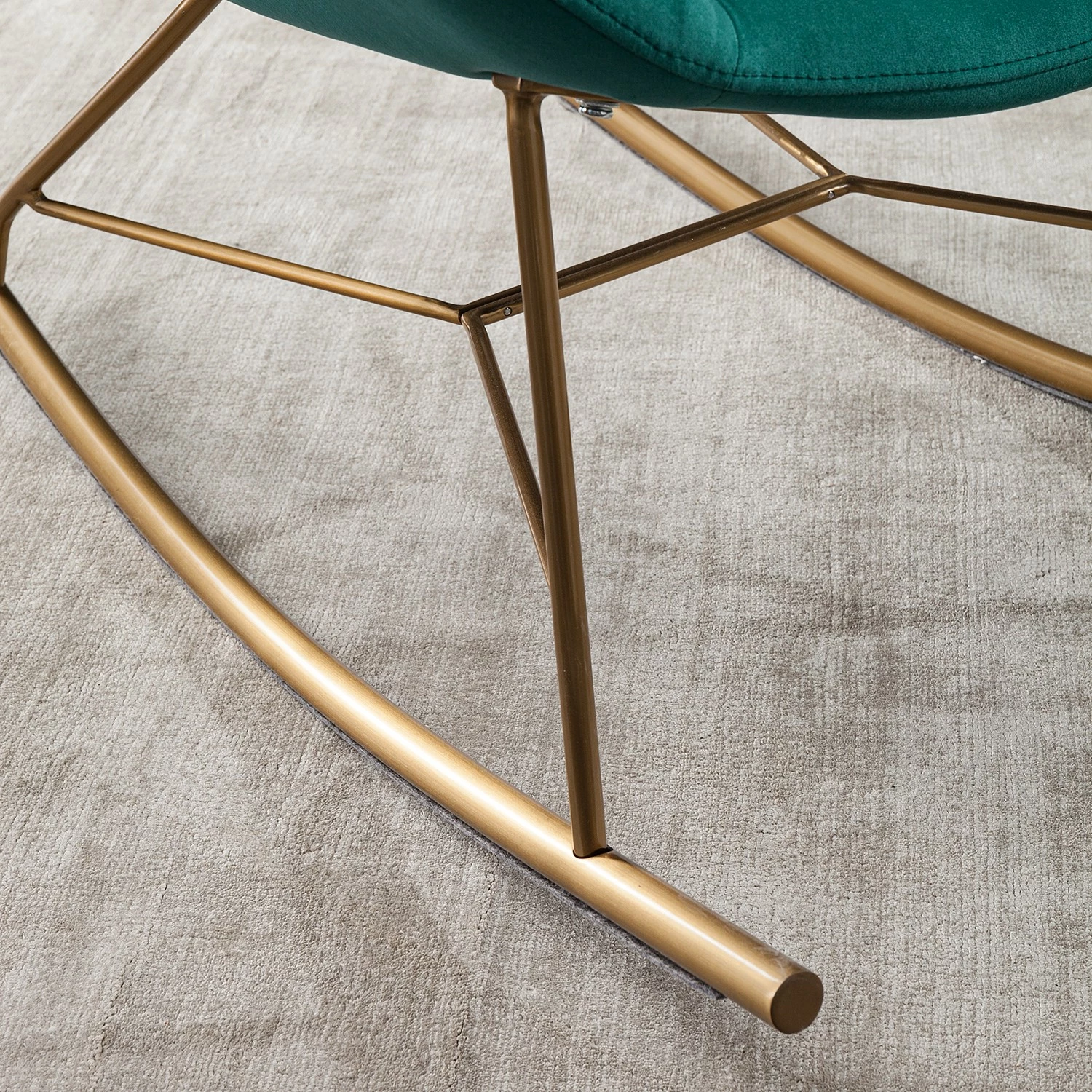 Jack & Alice Sessel Cabuya - Samt - Petrol 22 Jack & Alice Sessel Cabuya - Samt - Petrol – Bild 22