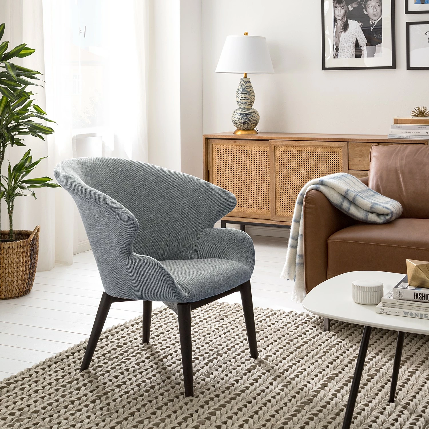 Jack & Alice Armlehnenstuhl Calden - Flachgewebe 8 Jack & Alice Armlehnenstuhl Calden - Flachgewebe – Bild 8