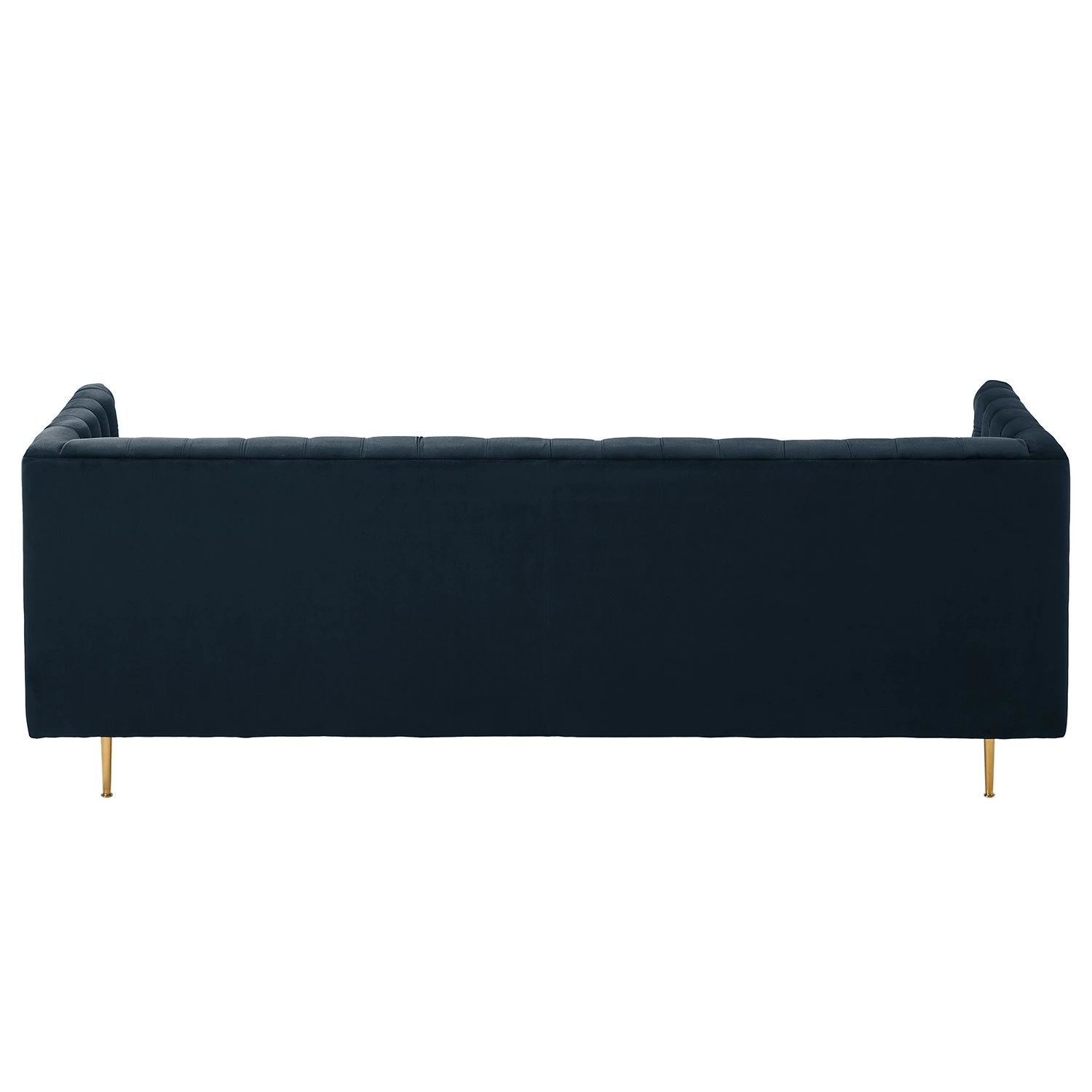 Jack & Alice Sofa Reynella II (3-sitzer) - Samt - Marineblau 6 Jack & Alice Sofa Reynella II (3-sitzer) - Samt - Marineblau – Bild 6