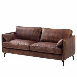 Ars manufacti Sofa Quesada (3-sitzer) - Echtleder - Braun