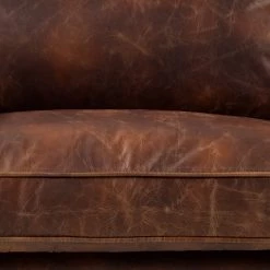 Ars manufacti Sofa Quesada (3-sitzer) - Echtleder - Braun -WOHNZIMMERMÖBEL Verkäufe 1000180893 200723 13290500008 DETAILS P000000001000180893