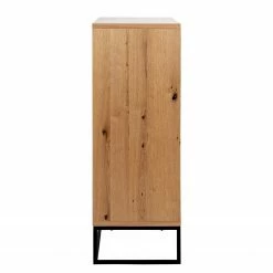 Red Living Highboard Frahan - Wildeiche / Schwarz -WOHNZIMMERMÖBEL Verkäufe 1000181277 190710 16192700038 DETAILS P000000001000181277