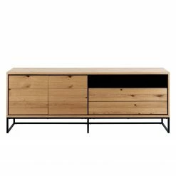 Red Living Sideboard Frahan I - Wildeiche / Schwarz -WOHNZIMMERMÖBEL Verkäufe 1000181292 190710 16192900089 DETAILS P000000001000181292