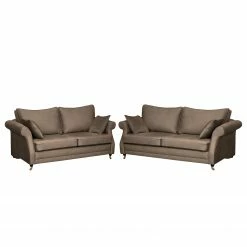 Maison Belfort Polstergarnitur Killara (3-2) - Samt - Cubanit