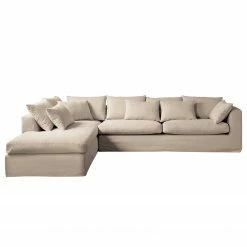Maison Belfort Ecksofa Breves - Flachgewebe - Beige - Ottomane davorstehend links 14 Maison Belfort Ecksofa Breves - Flachgewebe - Beige - Ottomane davorstehend links -WOHNZIMMERMÖBEL Verkäufe 1000181404 190911 09330701631 DETAILS P000000001000181404