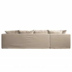 Maison Belfort Ecksofa Breves - Flachgewebe - Beige - Ottomane davorstehend links 16 Maison Belfort Ecksofa Breves - Flachgewebe - Beige - Ottomane davorstehend links -WOHNZIMMERMÖBEL Verkäufe 1000181404 190911 09330701633 DETAILS P000000001000181404