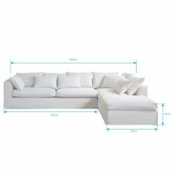 Maison Belfort Ecksofa Breves - Flachgewebe - Beige - Ottomane davorstehend links 22 Maison Belfort Ecksofa Breves - Flachgewebe - Beige - Ottomane davorstehend links -WOHNZIMMERMÖBEL Verkäufe 1000181404 190911 09330701639 SKETCH DETAILS P000000001000181404 sketch