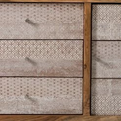 Ars manufacti Sideboard Buuda - Akazie massiv - Ecru / Akazie -WOHNZIMMERMÖBEL Verkäufe 1000182064 200225 06193600033 DETAILS P000000001000182064