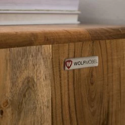 Ars manufacti Sideboard Buuda - Akazie massiv - Ecru / Akazie -WOHNZIMMERMÖBEL Verkäufe 1000182064 200227 06193300034 MOOD DETAILS P000000001000182064 mood