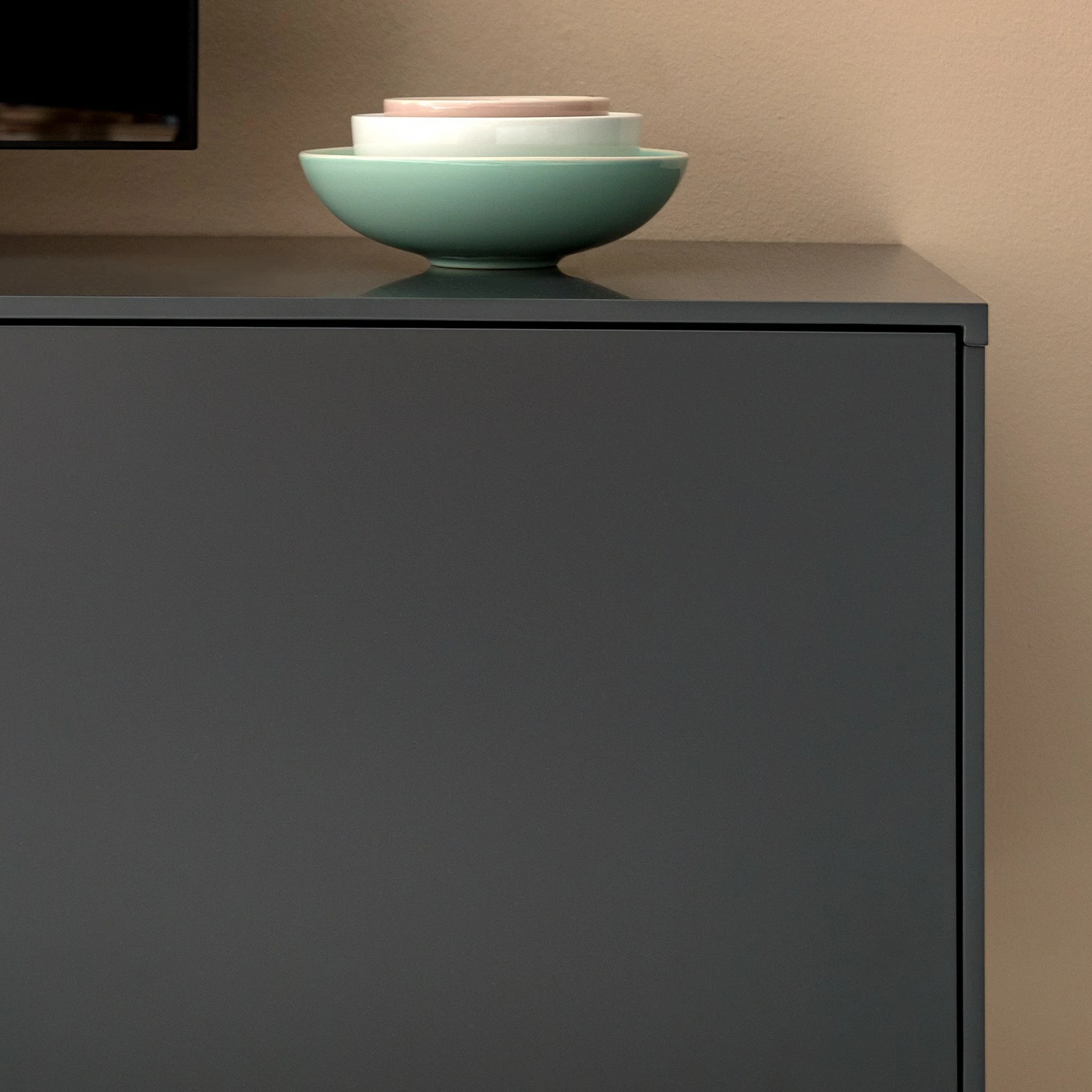 Mørteens Wohnwand Lindholm IV (3-teilig) - Grau 25 Mørteens Wohnwand Lindholm IV (3-teilig) - Grau – Bild 25