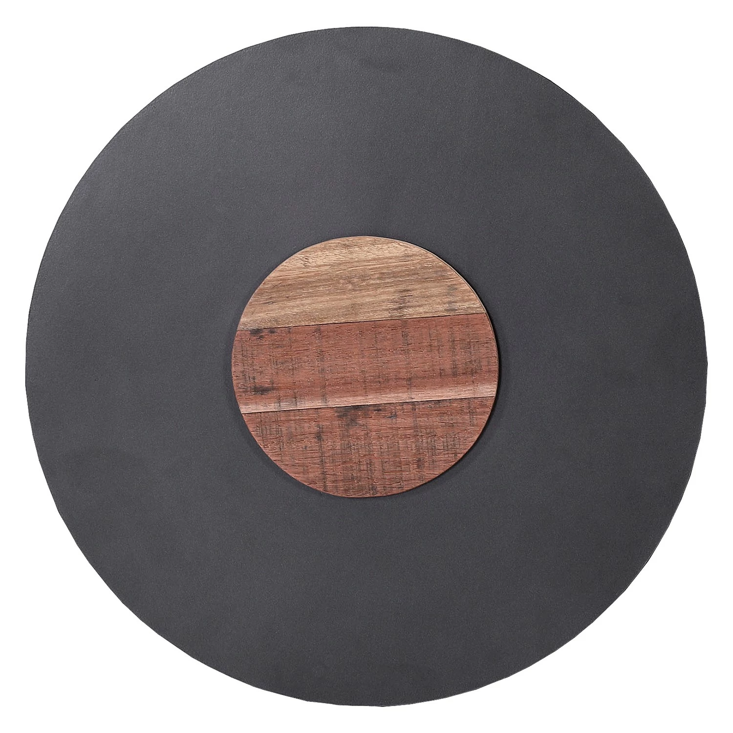 Ars manufacti Beistelltisch Fylo - Metall / Altholz massiv - Schwarz - Höhe: 51 cm 5 Ars manufacti Beistelltisch Fylo - Metall / Altholz massiv - Schwarz - Höhe: 51 cm – Bild 5