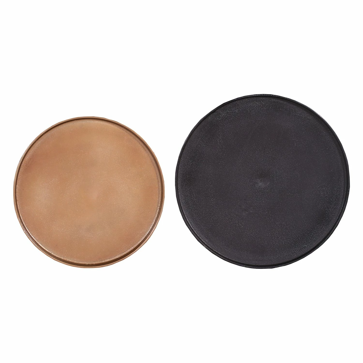 Ars manufacti Beistelltisch Nikko I (2-teilig) - Aluminium - Messing / Schwarz 4 Ars manufacti Beistelltisch Nikko I (2-teilig) - Aluminium - Messing / Schwarz – Bild 4