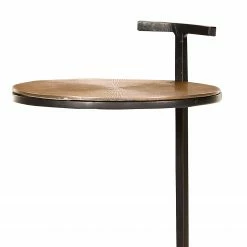 Ars manufacti Beistelltisch Nikko V - Metall - Messing Antik / Schwarz -WOHNZIMMERMÖBEL Verkäufe 1000182819 190731 14365000016 DETAILS P000000001000182819