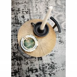 Ars manufacti Beistelltisch Nikko V - Metall - Messing Antik / Schwarz -WOHNZIMMERMÖBEL Verkäufe 1000182819 220505 022 MOOD DETAILS P000000001000182819 mood