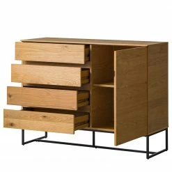 Ars Natura Kommode Nozza - Echtholzfurnier - Eiche / Schwarz 24 Ars Natura Kommode Nozza - Echtholzfurnier - Eiche / Schwarz -WOHNZIMMERMÖBEL Verkäufe 1000182823 200214 14501900030 DETAILS P000000001000182823