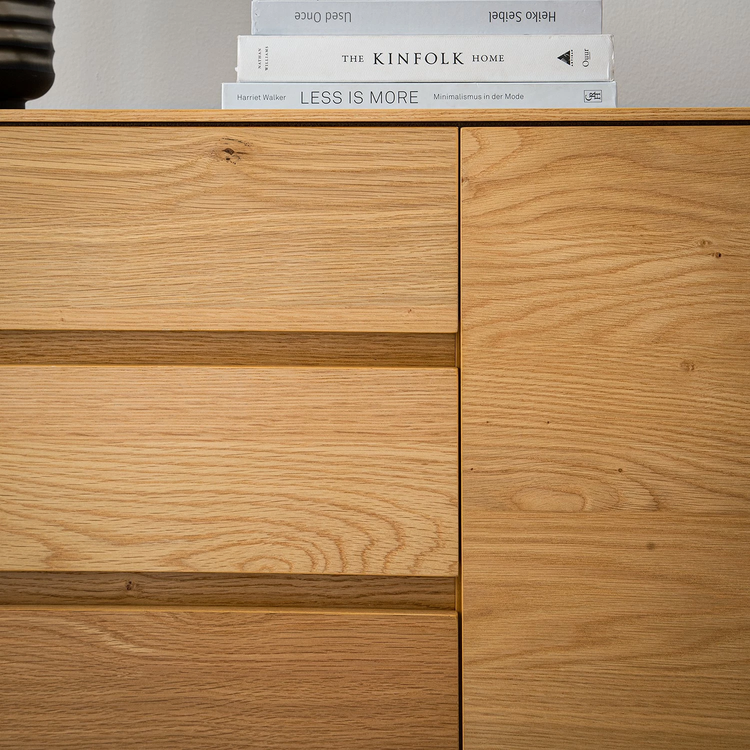 Ars Natura Kommode Nozza - Echtholzfurnier - Eiche / Schwarz 10 Ars Natura Kommode Nozza - Echtholzfurnier - Eiche / Schwarz – Bild 10