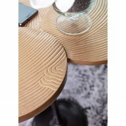 Ars manufacti Beistelltisch Nikko IV - Aluminium - Messing Antik / Kupfer Antik -WOHNZIMMERMÖBEL Verkäufe 1000182826 220729 035 DETAILS P000000001000182826