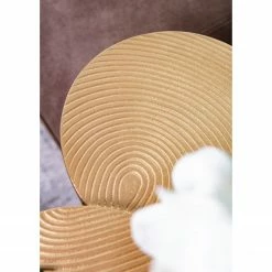 Ars manufacti Beistelltisch Nikko IV - Aluminium - Messing Antik / Kupfer Antik -WOHNZIMMERMÖBEL Verkäufe 1000182826 220729 045 DETAILS P000000001000182826