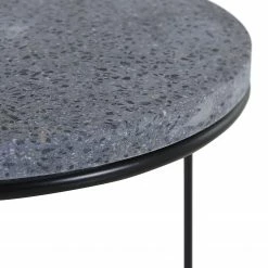 Norrwood Beistelltisch Terrazzo I - Terrazzo / Metall - Mehrfarbig / Schwarz -WOHNZIMMERMÖBEL Verkäufe 1000182829 191017 17381500014 DETAILS P000000001000182829
