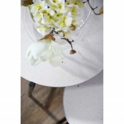 Norrwood Beistelltisch Terrazzo VI - Terrazzo / Metall - Mehrfarbig / Schwarz -WOHNZIMMERMÖBEL Verkäufe 1000182833 200428 12072100006 DETAILS P000000001000182833